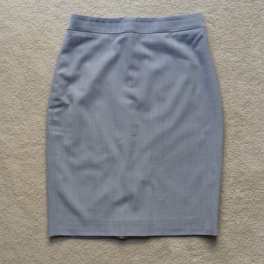 Banana Republic Gray Pencil Skirt